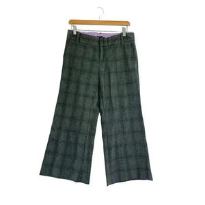 Y2K Vintage Women's GAP Cropped Plaid Pants Straight Leg Office Siren Size 4